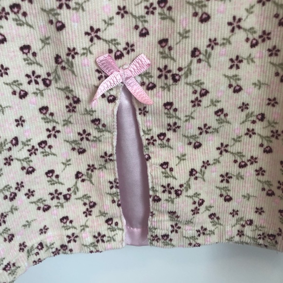 H&M baby girl floral corduroy dress size 4-6 month - Picture 6 of 7